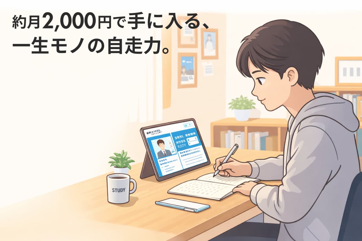スタサプ高校講座の料金は月額2,178円。安さより大切な「教訓」