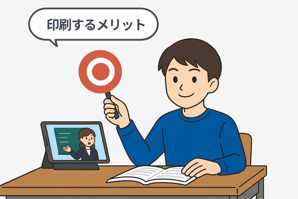 スタディサプリのテキスト（問題集）を印刷するメリット