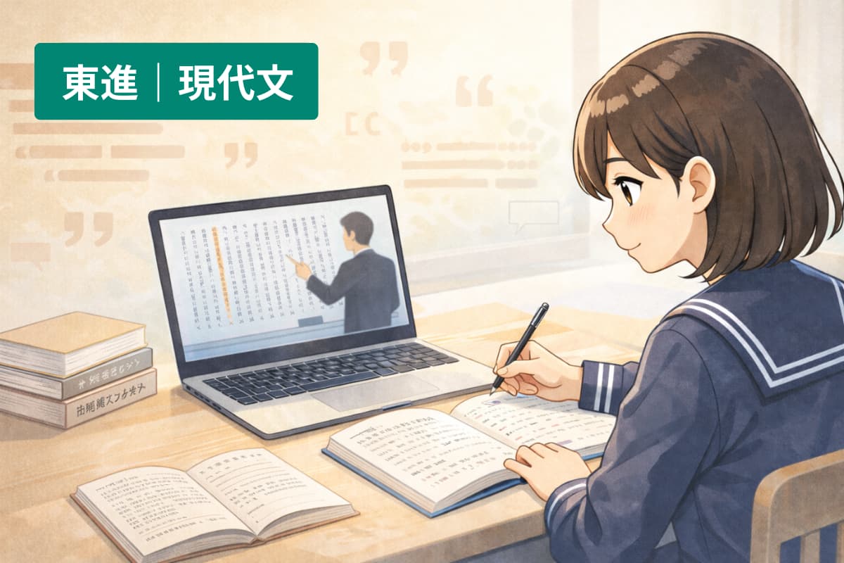 東進のおすすめ講座【国語・現代文】
