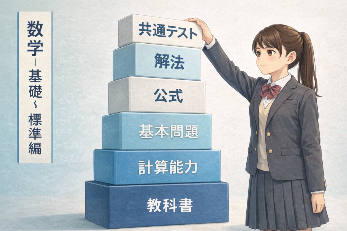 東進数学おすすめ講座｜基礎～標準編（文理共通・共通テスト対策）