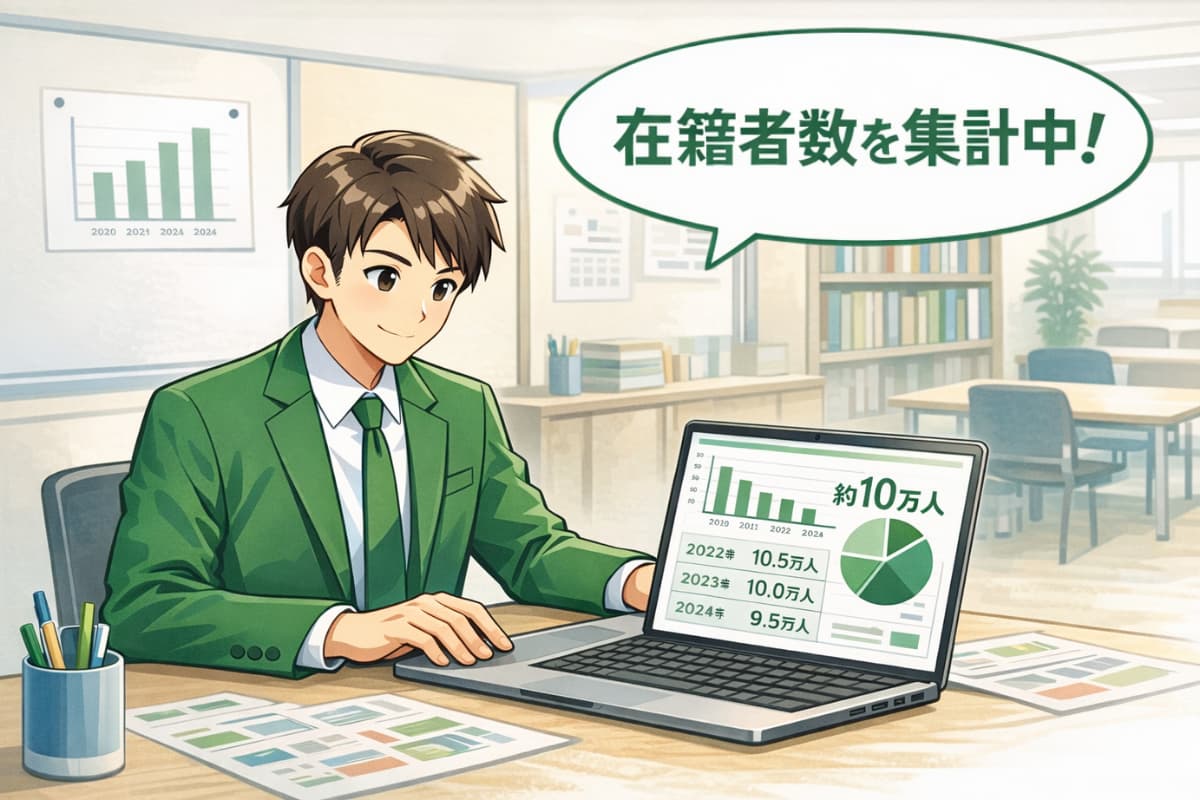 東進の在籍者数はどのくらい?