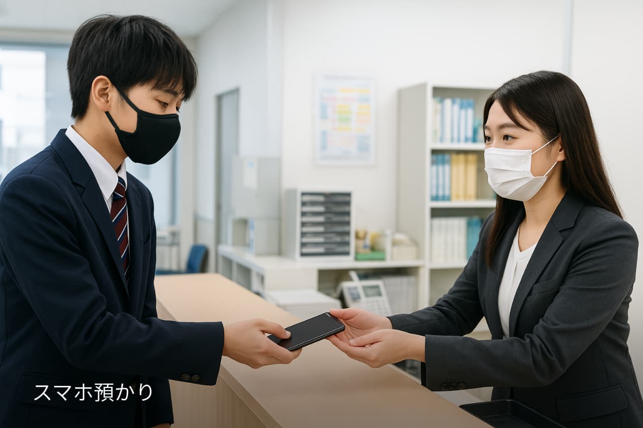 スマホを預けられるので強制的に集中できる