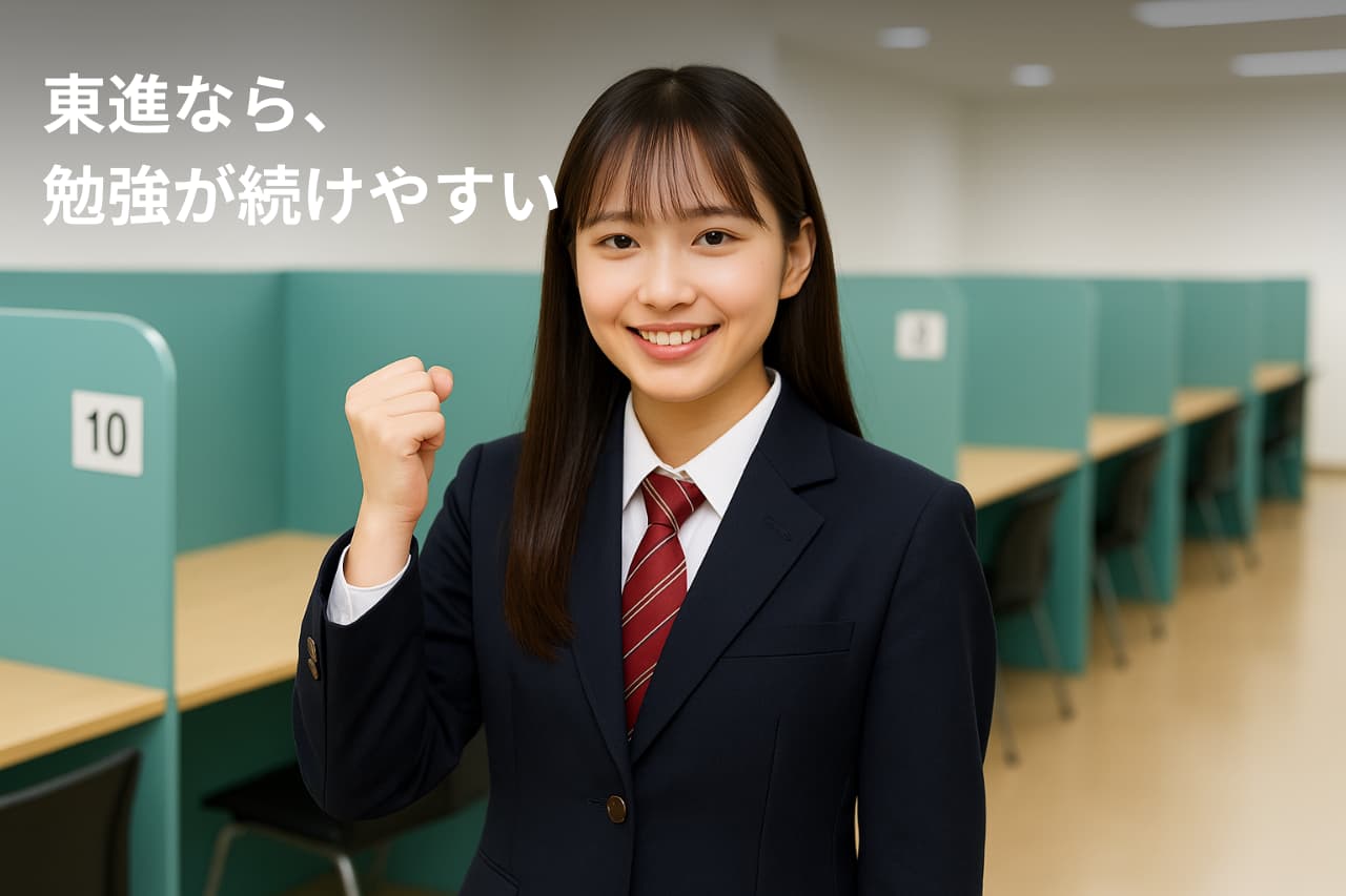 東進の自習室が向いている受験生の特徴