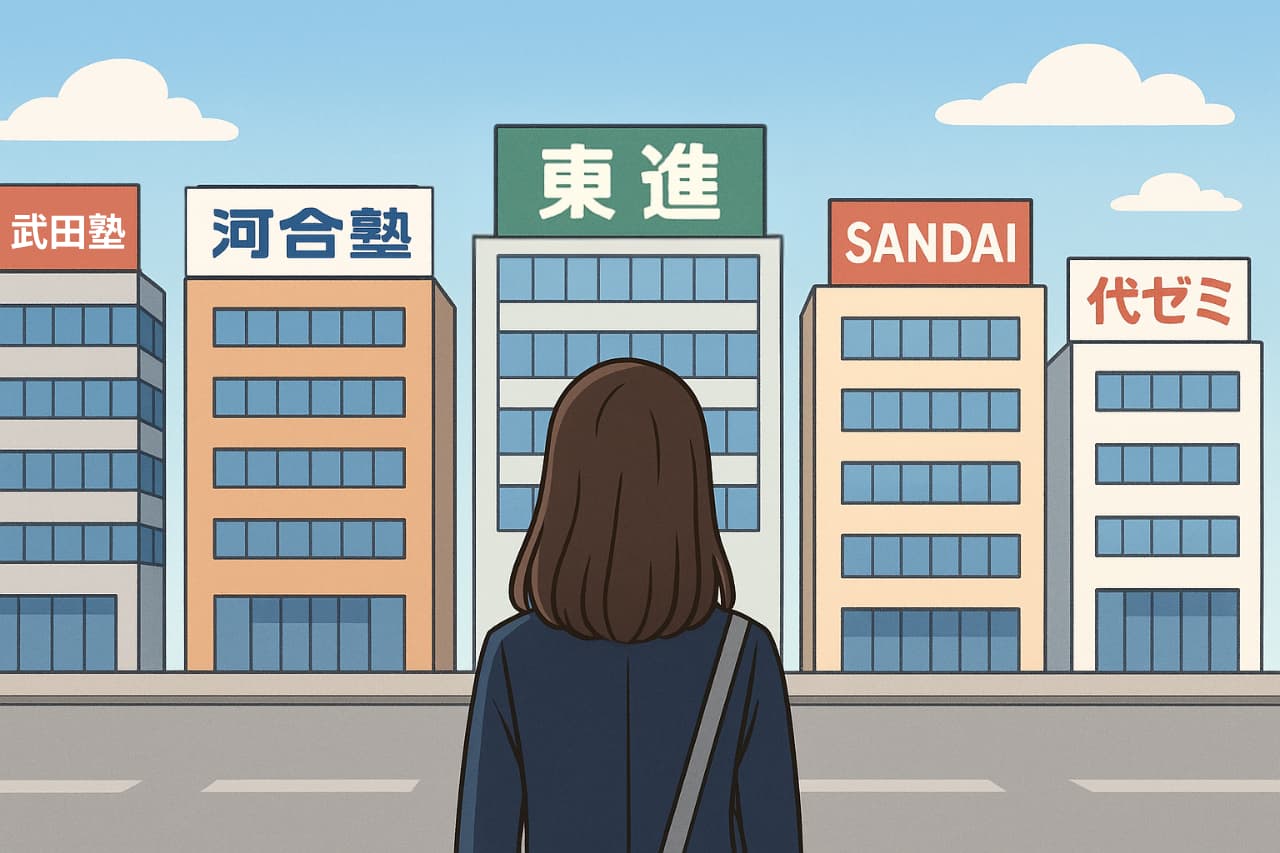 東進の自習室は大手予備校と比較してどう？